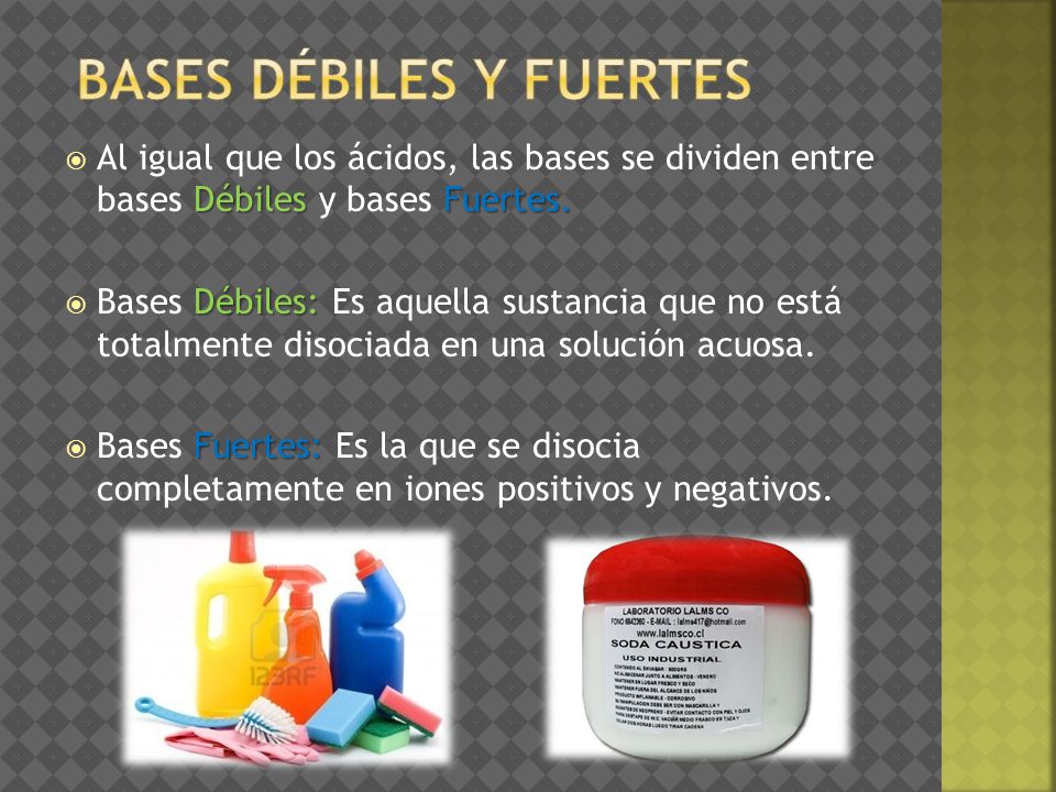 beneficios de los ácidos y bases